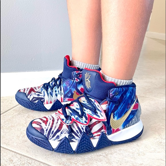 Nike Kyrie Hybrid S2 What The USA’ sneakers shoes size: big boys 4.5 - Picture 4 of 16